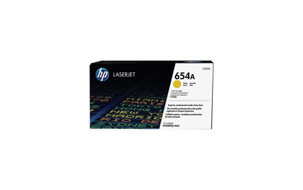 HP 654A - Amarillo - original cartucho de toner