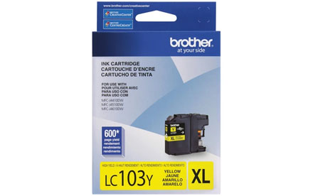 Brother - Cartucho de tinta - LC-103 Yellow