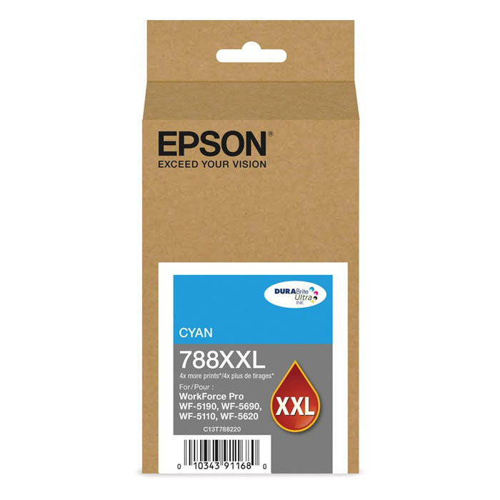 Epson 748XXL - XL - cián