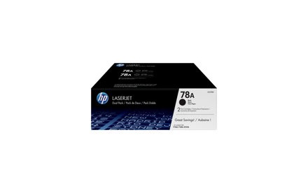 HP 78A - Paquete de 2 - negro cartucho de toner