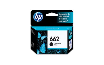 HP 662 - Negro - original cartucho de tinta