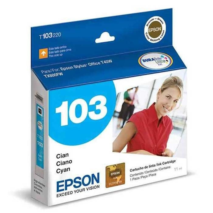 Epson 103 - Cián - original - T103220-AL