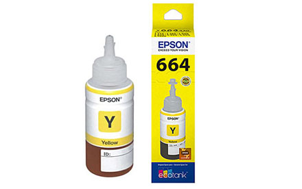 Epson T664 | Tinta Amarillo 70ml Original