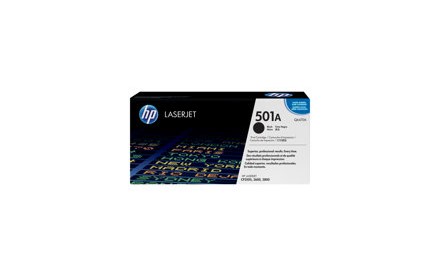 HP 501A - Negro - original cartucho de toner