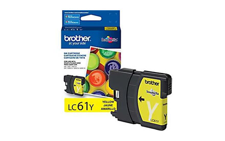 Brother - Cartucho de tinta - LC-61Y